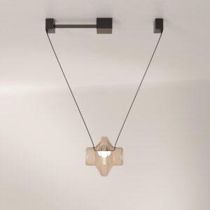 Studio d'armes Lightning Light Ceiling Lamp Design High-end Contemporary Etat des lieux System Scalable