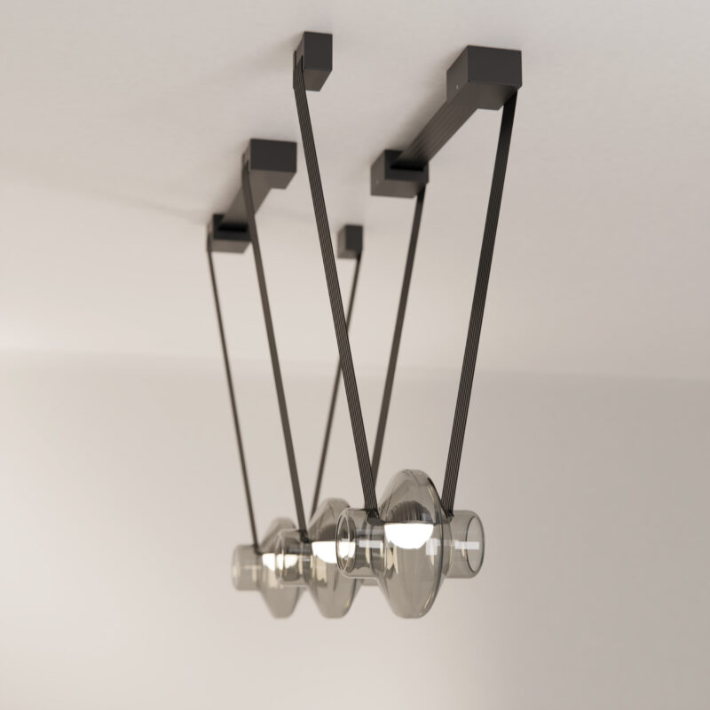 Studio d'armes Lighting Light Ceiling Lamp Design High-end Contemporary Etat des lieux System Scalable