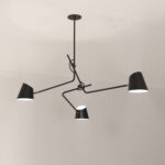 Studio d'armes Lighting Light Ceiling Design High-end Contemporary Hartau Triple